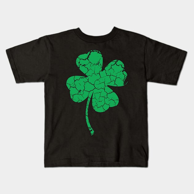 Clover leaf Kids T-Shirt by PharaohCloset